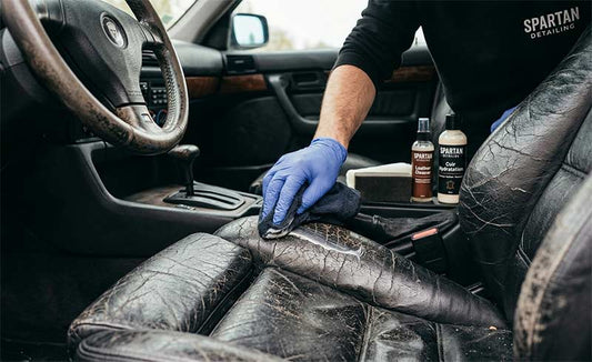 Cuir Voiture Craquelé