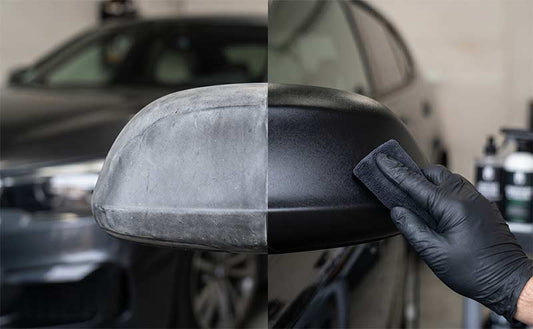 Plastiques Voiture Blanchis