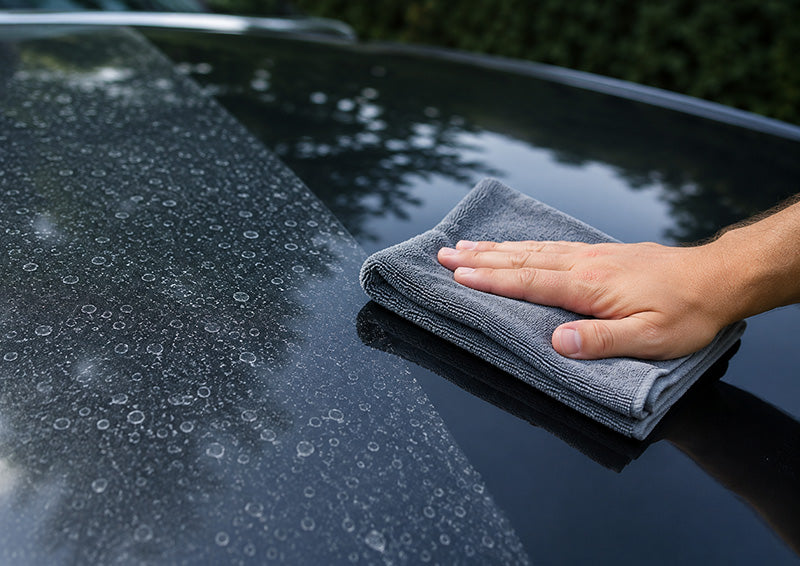 Traces de calcaire sur carrosserie : comment les enlever sans rayer ?