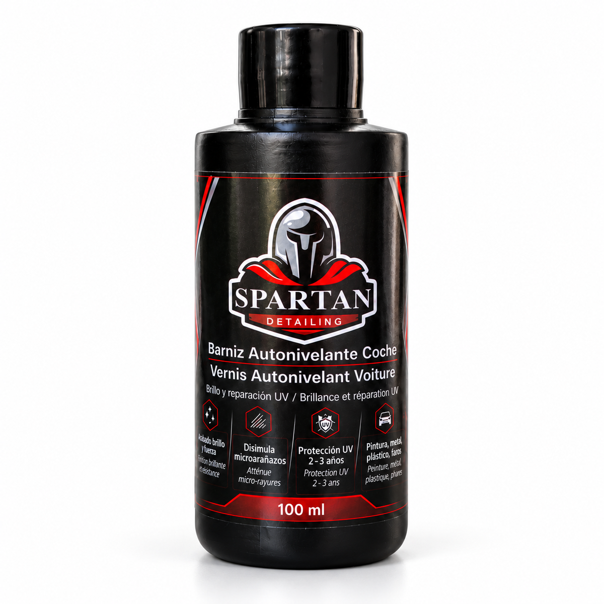 Flacon de Vernis Auto-Nivelant Spartan pour voiture, 100 ml