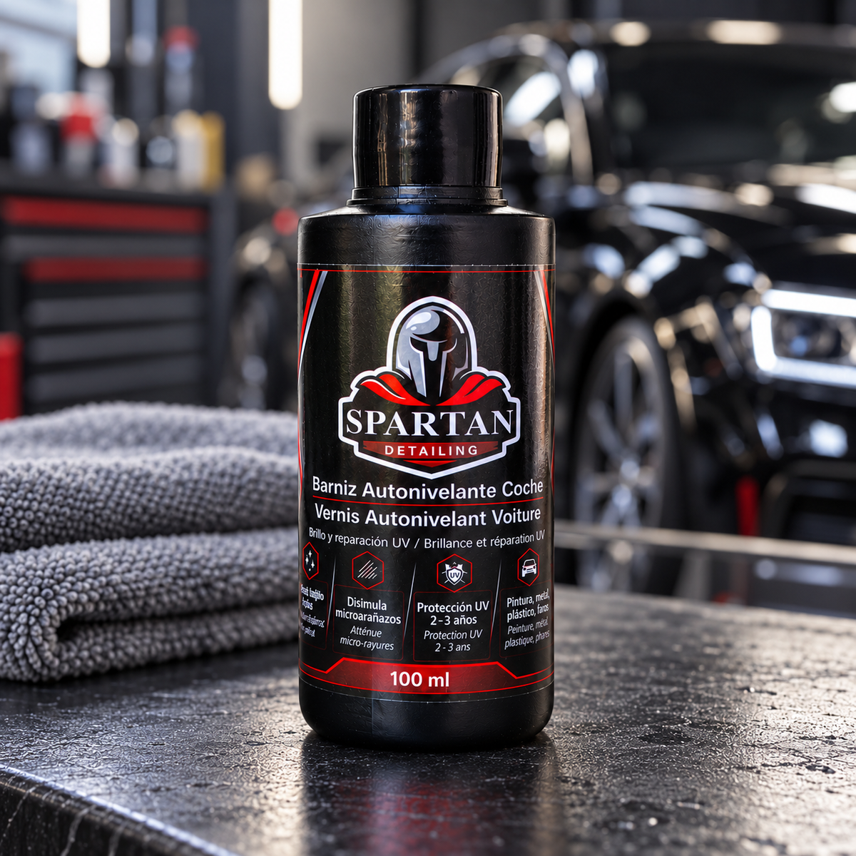 Vernis auto-nivelant voiture Spartan Detailing, 100 ml